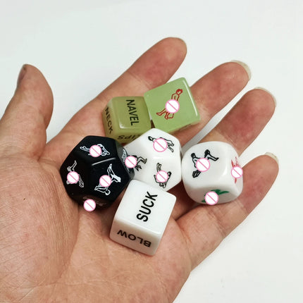 Russian Dice Russian Sex Dice Sex Toys For Couples Acrylic Erotic Toys Adult Sex Toys For Women Men Russian