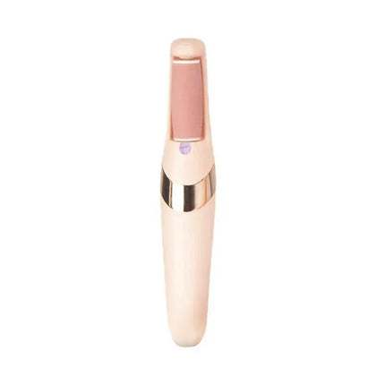 Portable USB Foot File for Electric Callus and Dead Skin Removal with 2 Removable Roller Heads