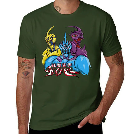 Bio Booster Armor Guyver 1, 2 & 3 T-Shirt Black Heavyweight Customized T-Shirts for Men Pack