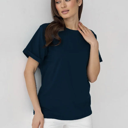 Botvotee 21 Colors Ins Fashion Summer Oversized Basic Solid T-Shirts for Women 100% Cotton White Black Pink T-shirt Casual Tops
