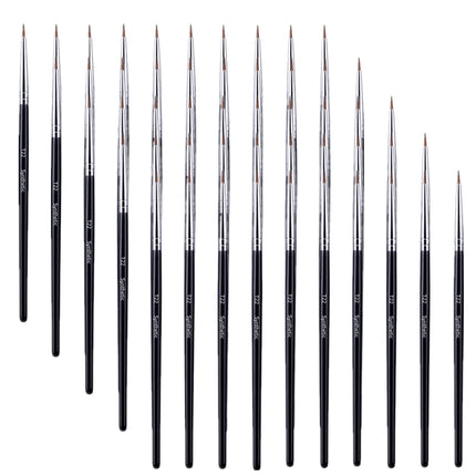 5/10/20/50 Pcs Brow Contour Makeup Brushes Eyebrow Eyeliner Brush Professional Super Thin Angled Liner Eye Brush Make Up Tools