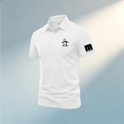 Men's Sport Polo Shirts Quick Dry Moisture Wicking Short Sleeve Golf Tee Casual Outdoor Summer Tops Top Sale Athletic Activewea