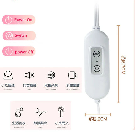 12Model Urethra Jump Egg Usb Power Vibrator Clitoral G-Spot Masturbation Bullet Remote Control Massage Sex Toys for Man Women