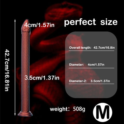 Super Long Snake Shaped Anal Plug Silicone Butt Plug Dildo Masturbator Anal Stimulation Sex Toys Sex Shop Anus Dilator Adult Toy