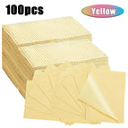 100pcs Yellow