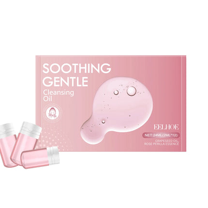 Gentle Makeup Remover Oil Effectively Remove Facial Makeup Deep Cleaning Pores Suitable for All Skin Types Soothing Cleaning Oil