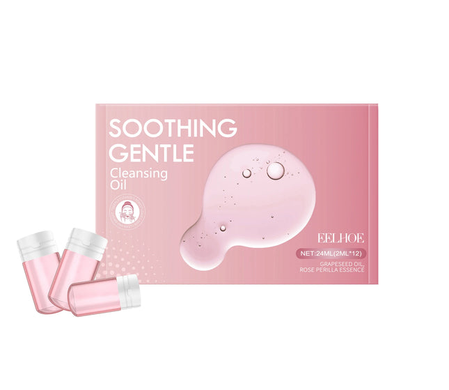 Gentle Makeup Remover Oil Effectively Remove Facial Makeup Deep Cleaning Pores Suitable for All Skin Types Soothing Cleaning Oil