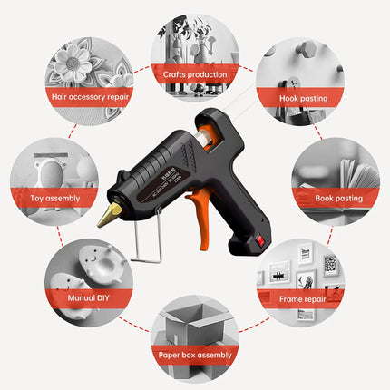 150W 100W Hot Melt Glue Gun 11mm Glue Sticks Industrial DIY Electrothermal Glue Gun Heat Temperature Electric Repair Tools