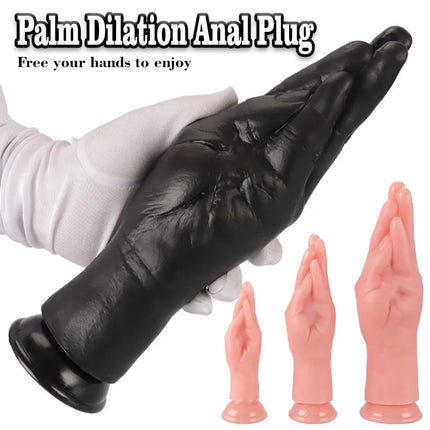 New Fist Hand Anal Plug butt plug Vaginal Butt Dilator Men Anus Expander Big Dildo Female Masturbator Sex Toy 18 Adult For Women