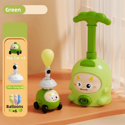 Inertial Air Power Air Power Balloon Car Aerodynamic Flying Children Gits Aerodynamic Flying Toy Rocket Balloon Launcher