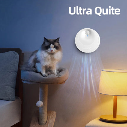 ROJECO 4000mAh Smart Cat Litter Deodoriser Automatic Cat Litter Box Odor Purifier For Pet Toilet Deodorant Purifier Accessories