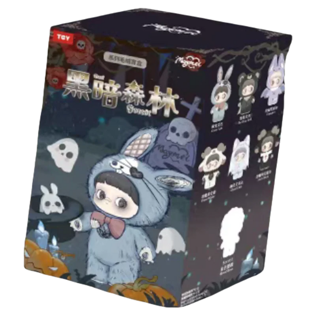 Maymei In Stock Dark Forest Series V2 Blind Box Anime Plush Lamb Doll Mystery Box Cute Action Figure Bag Pendant Halloween Gift