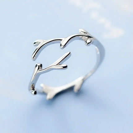 Fashion Goth Double Layer Rose Couple Rings for Men Women Retro Opening Stainless Steel Thorns Punk Finger Ring Jewelry Y2k Gift