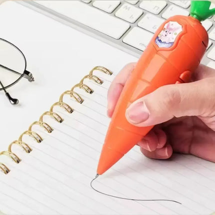 1-10pcs  Carrot Voice Recorder Pen  Kids Ballpoint Pen That Can Be Recorded Creative Multi Functional Pens Gift…!