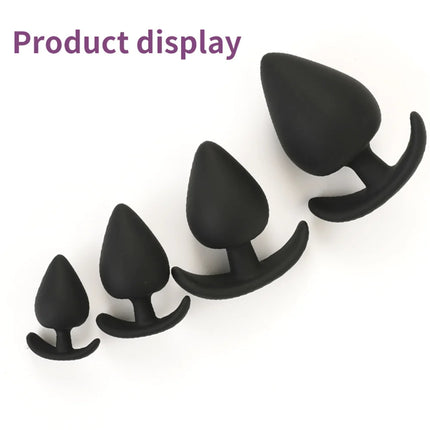Anal Plug Safe Silicone Dildo Anal Butt Plugs G Spot Stimulation Unisex Wearable Stopper Adults Sex Toys for Men/Women