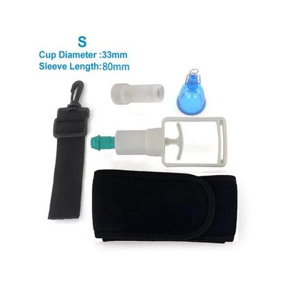 Male Penis Extender Vacuum Cup Set Glans Extension Penise Master Pump Sleeve Belt For Men Stretcher Enhancement Adult Product