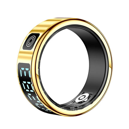 Smart Ring For Men Women Heart Rate Blood Oxygen Monitor Multi 5ATM & IP68 Waterproof Sports Ring Sleep Fitness For Android IOS