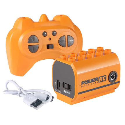 Power Function RC Motor For Big Size Building Blocks 9656 Rechargeable Technical Gear Motors DIY Bricks Toys For Christmas Gift