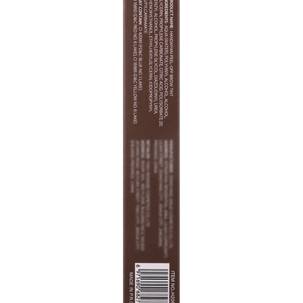 HANDAIYAN 5-color brush head peel-off eyebrow tint Waterproof, long-lasting, and smudge-proof peel-off eyebrow tint