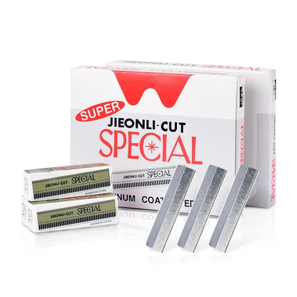 Microblading Eyebrow Knives 50/100pcs Stainless Steel Eyebrow Trimmer Razor Blade for Permanent Makeup Brow Tattoo Beauty Tool