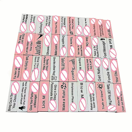 48Pcs Sex Block Game Wooden Block Tower Game Sexual Position Valentine Tumbling Tower Stacking Games Night Party Sex Toys