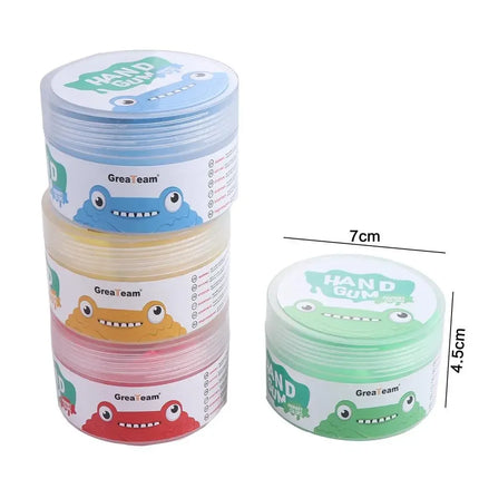 4 Pcs/set Finger Recovery Toy Kids Hand Putty Training Supplies Bright Color Table Game Hand Strength Training Educational Toys