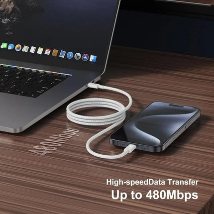 20Pcs 100W PD USB-C to USB C Fast Charger Cable For Apple iPhone 17 Pro Max 16 15 Plus 14 13 12 11 X XS Type C Quick Charging