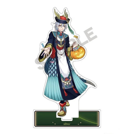 Anime Game Twisted Wonderland Acrylic Figures Stand CosplayModel Plate Collection Desk Decoration Halloween Series Fan Gift