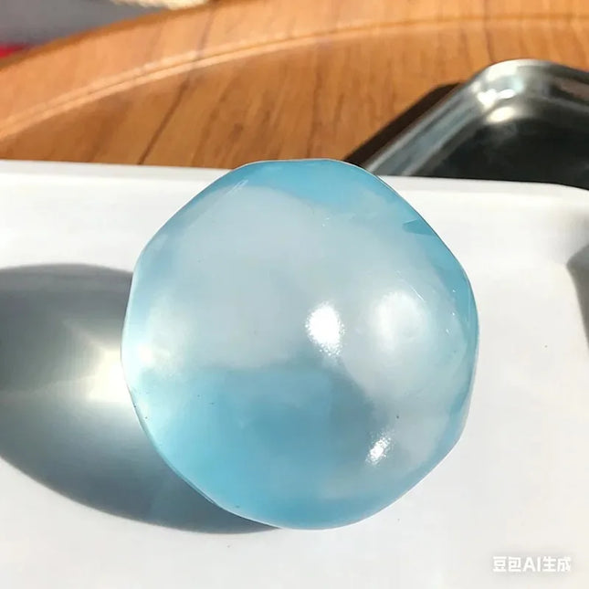 .Moldable Squishy Pearl Coconut Oil Squeeze Toy Moldable Stress Ball Squishy Toy Slow Rising Decompression Sensory Toy for Adult