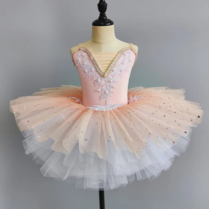 Dance Wear Summer Children Clothing Princess Performance Fairy Tutu Kids Clothes Ballet Leotards for Girls Dress Stage Costumes