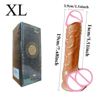 Realistic Soft Silicone Dildo Sexy Adult supplies Penetration Dildo Anal Masturbation Dick Penis Sex Toys For Women Adult Toys18