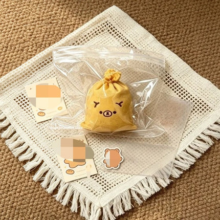 Hot！ Rilakkuma bean bag slow rebound squishy stress-relief silicone toy, perfect for relieving stress in the office.