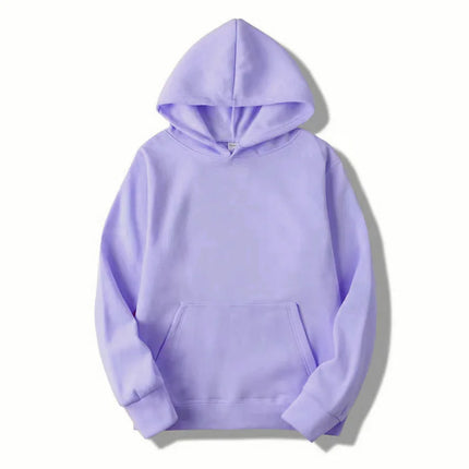 Autumn plush women's hoodie winter fashion hoodie women's casual pocket pullover sports hoodie