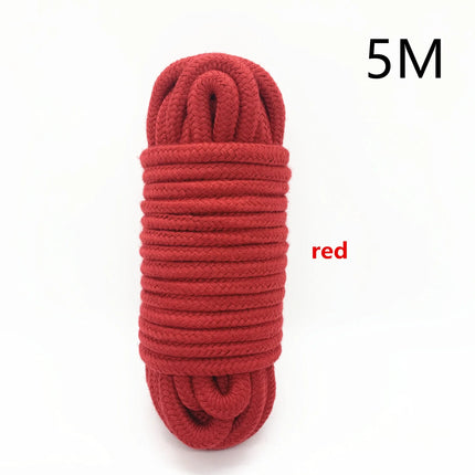 Cotton Exotic Shibari Accessory of Handcuffs Bondage Rope for Men Women Fetish Slave Cosplay Binder Restraints Touch Tie Up Fun