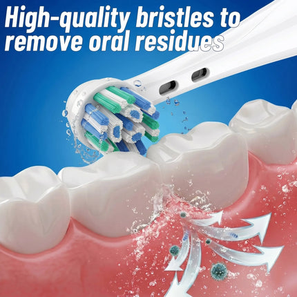 Replacement Brush Heads Compatible with OLB IO 2/3/4/5/6/7/7G/8/9/10 Electric Toothbrush, IO Series Toothbrush Head Refills
