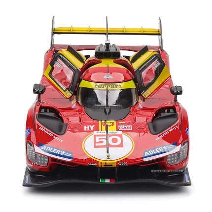 Bburago 1:24  2024 Ferrari 499P LMH FORMULA RACING 250GTO FXXK 458 Alloy Luxury Vehicle Diecast Cars Model Toy Collection Gift