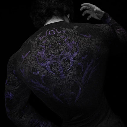 2026 New Dragon Awakening Pattern Gym Long Sleeve Top for Spring and Summer Running Swimming Weightlifting Fitness Clothes
