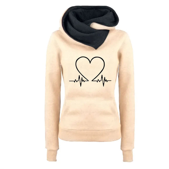Womens Clothing 2026 Best Seller Top High Quality Streetwear Casual Pullover Daily Long Sleeve Hoodies Jogging Woman Sweatshirts