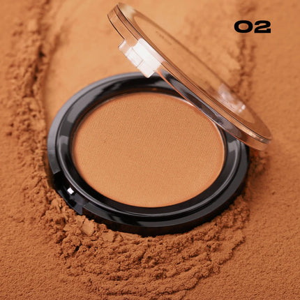 Professional Matte Contour Powder Palette - Long-Lasting Bronzer & Highlighter Makeup Kit for 3D Face Shaping,