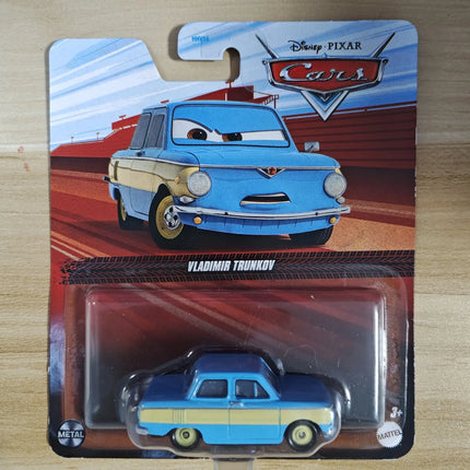 New Disney Pixar Cars Rusteze Lightning Mcqueen Metal Sheriff Scale Die-Cast Character Vehicles Boy Collectible Cars Toy Gifts