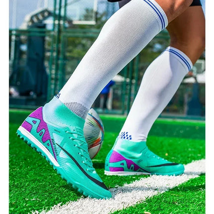 Men Football Shoes TF/FG Society Cleats Indoor Soccer Shoes Professional Football Field Boots Fast Unisex Sneaker Top Quality