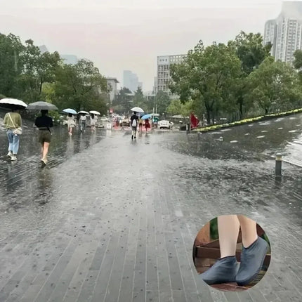 Rain Shoe Covers Waterproof Covers for Shoes Protector Cover Boots Gear Household Merchandises Home Garden