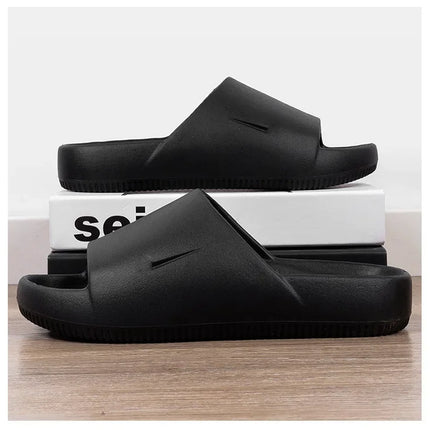 2024 New Ultra Soft Casual Sports Wear-Resistant Outdoor Elevated Slipper Sandals Couple Model Slippers For Women