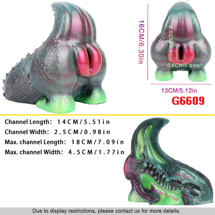 FJBHBD Fantasy Dragon Male Masturbator Ultra Realistic Silicone Dual Channel Vagina Anal Pocket Pussy Adult Men Sex Toy GEEBA