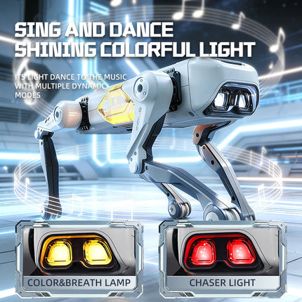 New AI intelligent robot dog voice control remote control programming robot dog bionic quadruped mechanical dog toy