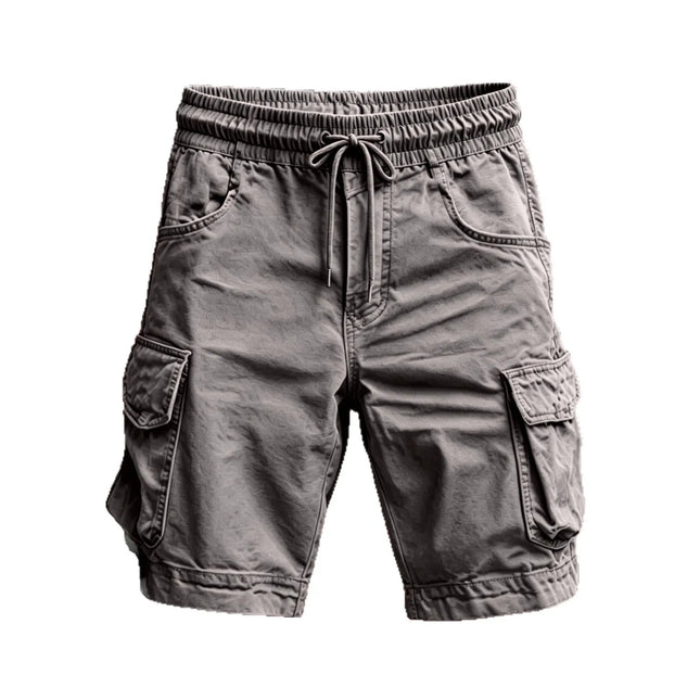 2026 New Cargo Knee Shorts Men Sports Casual Bermuda Shorts Plus Size Cotton Half Pants Golf Straight Running Gym Shorts Pants