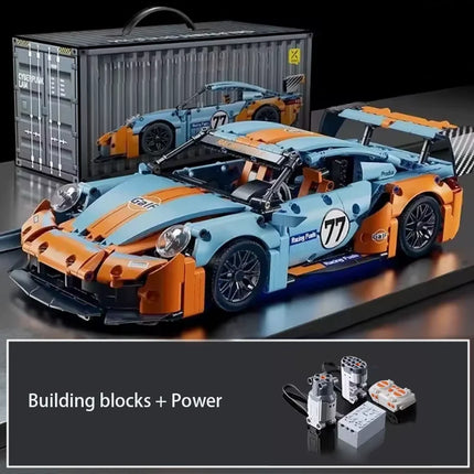1:14 Building Blocks Car Set Construction Toy,Design Collectable Model Car Building Kit Scale Sport Car for Children Adult Gifts