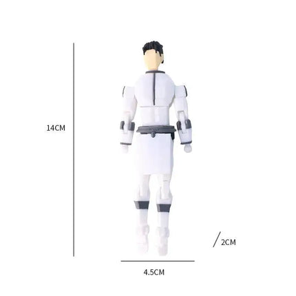 3d Printed Blue-Masked Invincible T13 Dummy13 Multi-Jointed Movable 3d Printed Shapeshift Toys Action Figure Custom Toy