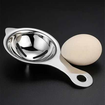 Egg Yolk Separator Stainless Steel Eggs White Filter Kitchen Gadgets Separating Funnel Spoon Divider Kitchen Utensils