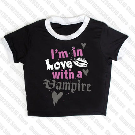 Gothic Clothes for Women Crop Top Woman Female Clothing Trashy Y2k 2000s Tops Harajuku Tanks & Camis Women's Corset Emo Cropped